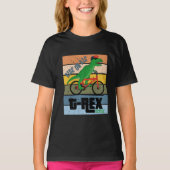 Ride of Die T Rex Bicycle T-shirt (Voorkant)