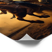 Ride or Die - Fearless Cowgirl Western Poster (Coin)