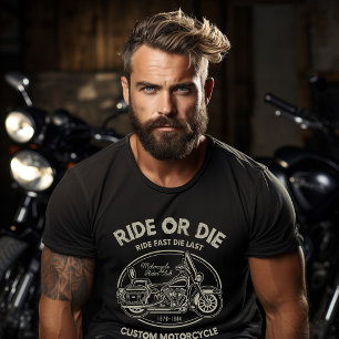 Ride or Die Motorfiets T-shirt