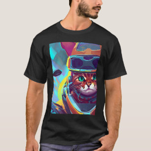 Ride or Purr Katten Beheersen Altijd de Weg Deel 3 T-shirt