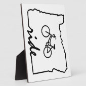 Ride Oregon (fietsen) Fotoplaat (Zijkant)