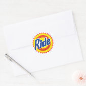 Ride (Parody) Ronde Sticker (Envelop)