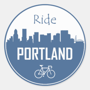 Ride Portland Ronde Sticker
