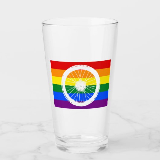 Ride Pride Cycling Wheel Glas (Voorkant)