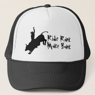 Ride Rank Bull Riding Rodeo Cowboy Up Trucker Pet