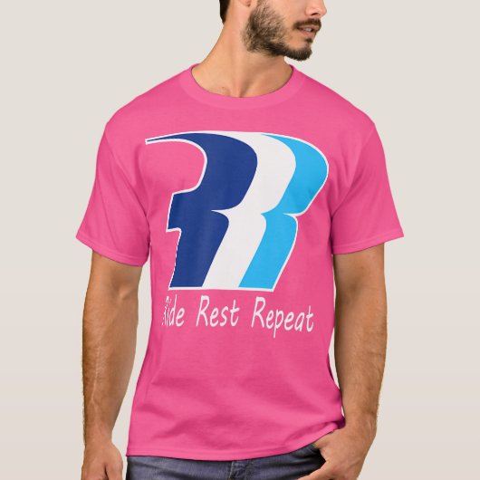 Ride Rest Repeat Renegade BMX T-shirt (Voorkant)