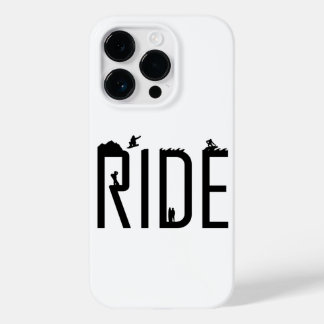 RIDE Snowboard en Surf iPhone 14 Pro Hoesje