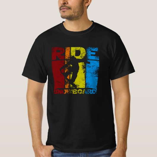 Ride Snowboard T-shirt (Voorkant)