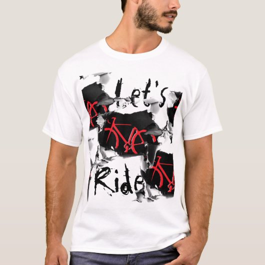 Ride ! T-shirt déchiré (Devant)