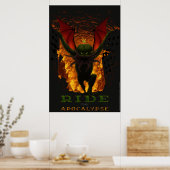 Ride the Apocalypse Poster (Keuken)