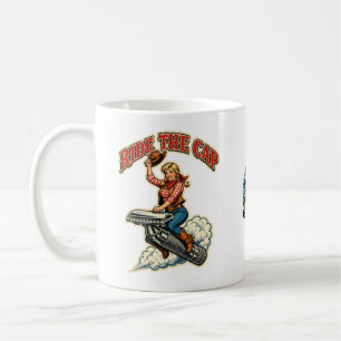 Ride the Cap – Tasse à café vintage pour le rasage