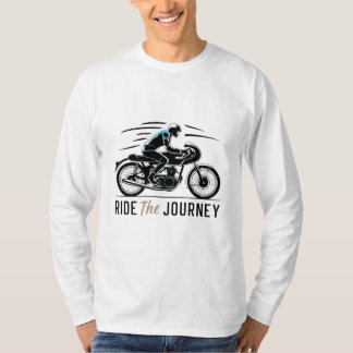 Ride the Journey - Stijlvol Bike Logo Design T-shirt