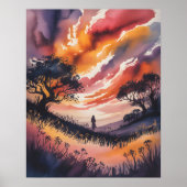 Ride The Lightning 1 Poster (Voorkant)