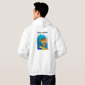 Ride the Peace Wave Hoodie (Achterkant volledig)