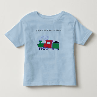 Ride the Potty Train Kinder Shirts