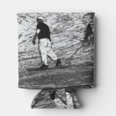 Ride the Slopes - Snowboarding and Skiing Blikjeskoeler (Achterkant)