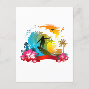 Ride the Tide Briefkaart