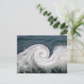 Ride the Wave Briefkaart (Staand voorkant)