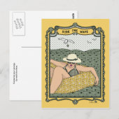 Ride the Wave_C_ Briefkaart (Voorkant / Achterkant)