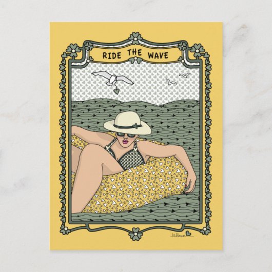 Ride the Wave_C_ Briefkaart (Voorkant)