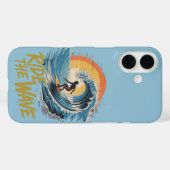 Ride the Wave Case-Mate iPhone Case (Achterkant (horizontaal))