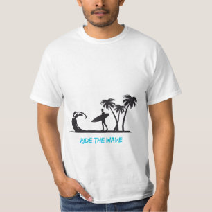 Ride the Wave Surf Design T-shirt