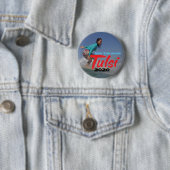 Ride the Wave! Tulsi 2020 Ronde Button 5,7 Cm (In situ)