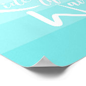 Ride the Wave Wall Art Poster (Hoek)