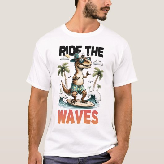 Ride the Waves T-shirt (Voorkant)