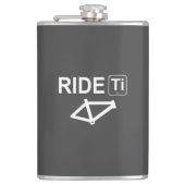 Ride Titanium Heupfles (Voorkant)