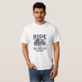 Ride to Be Free T-shirt (Voorkant volledig)