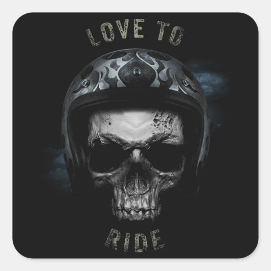 Ride to die sticker (Voorkant)
