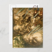 Ride van het Briefkaart Valkyries (Voorkant / Achterkant)