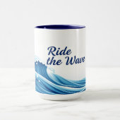 Ride Wave Citaat Mok (Midden)
