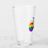 Ride with Pride Bike Glas (Rechts)