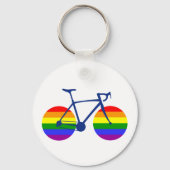 Ride with Pride Bike Sleutelhanger (Voorkant)