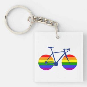 Ride with Pride Bike Sleutelhanger