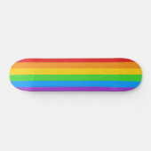 Ride with Pride: Regenboogvlag Skateboard (Horizontaal)
