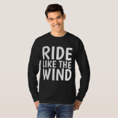 , RIDE ZOALS DE WIND T-shirts (Voorkant volledig)