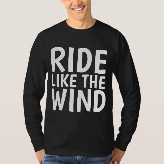 , RIDE ZOALS DE WIND T-shirts (Voorkant)