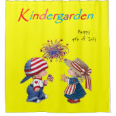 Rideau 4 juillet douche (Devant)