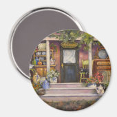 Rideau Antiquités Canada Magnet rustique (Recto/Verso)