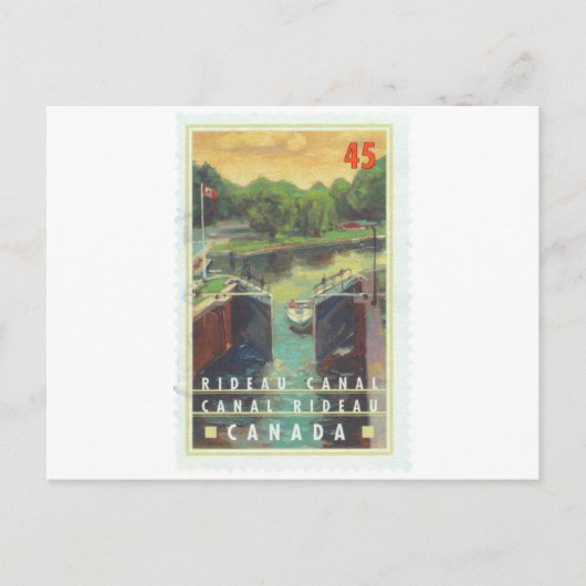 Rideau Canal Briefkaart (Voorkant)