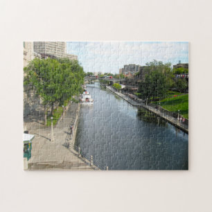 Rideau Canal Ottawa. Legpuzzel