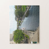 Rideau Canal Ottawa. Legpuzzel (Verticaal)