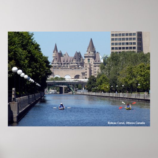 Rideau Canal Poster (Voorkant)