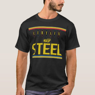 Rideau d'acier : T-shirt (noir) de 5 anneaux