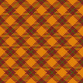 Rideau d'automne personnalisé de style tartan tend