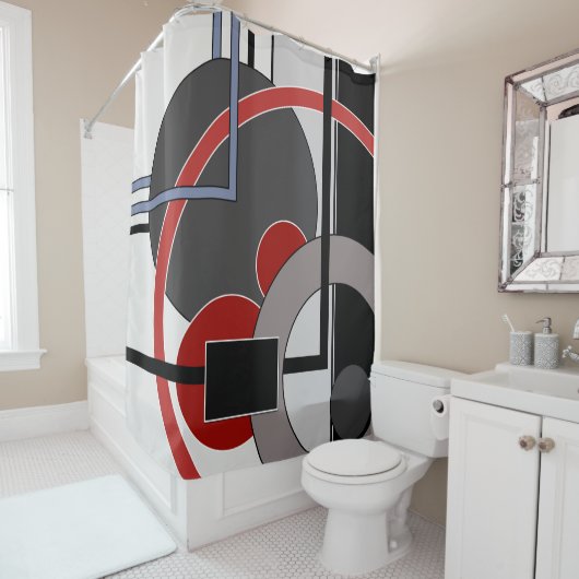 Rideau de douche (En situation)