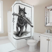 Rideau de douche (En situation)